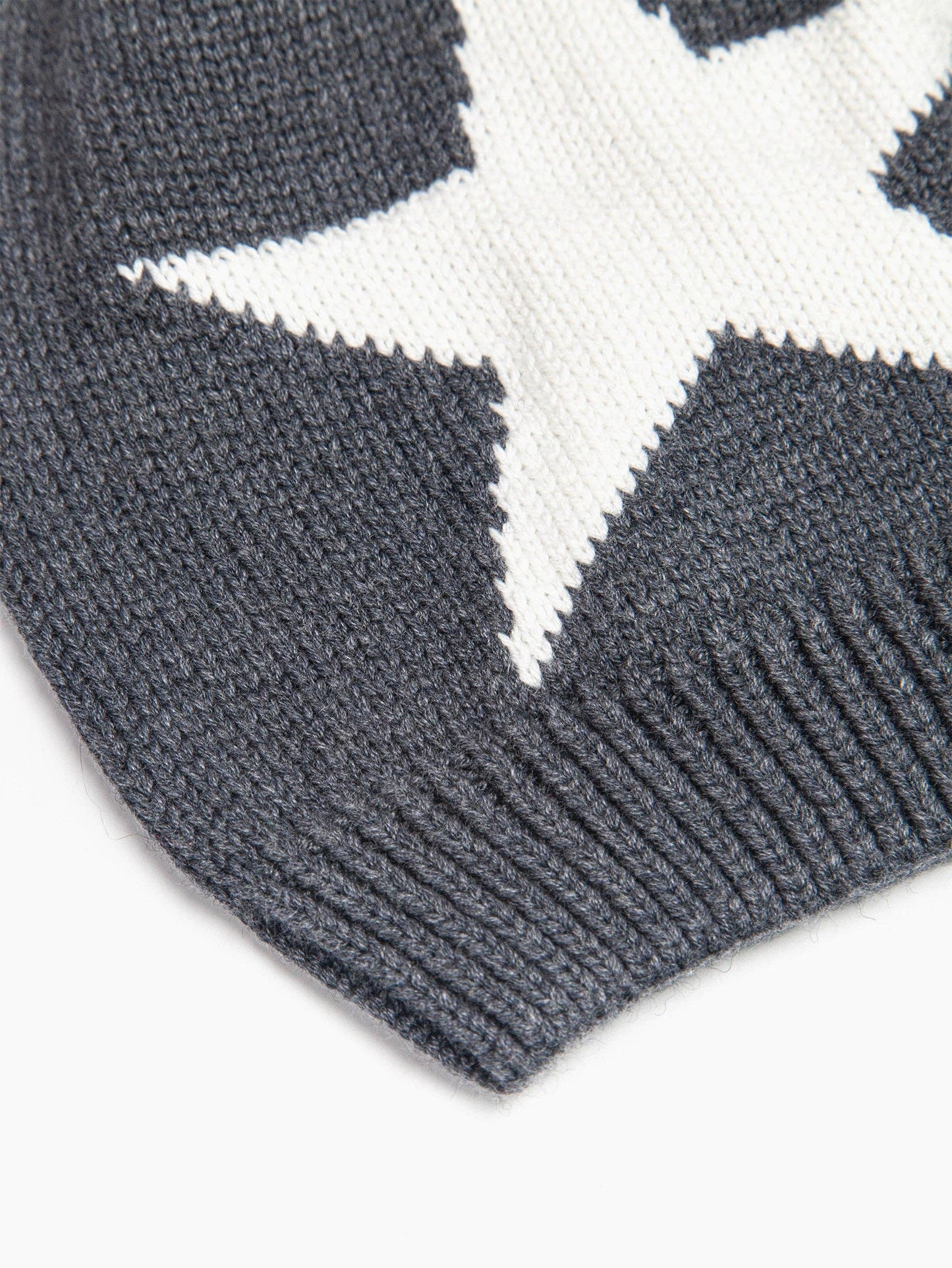 Sarta Accessories - Skylar Beanie Hat - Dark Grey, Star: One-size