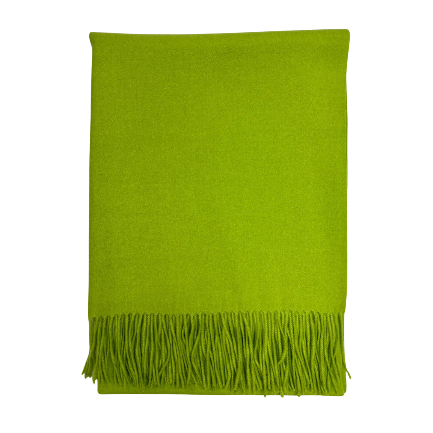 Lili Scarves - Classic Plain Cashmere Blend Scarf with Tassels: Fusia