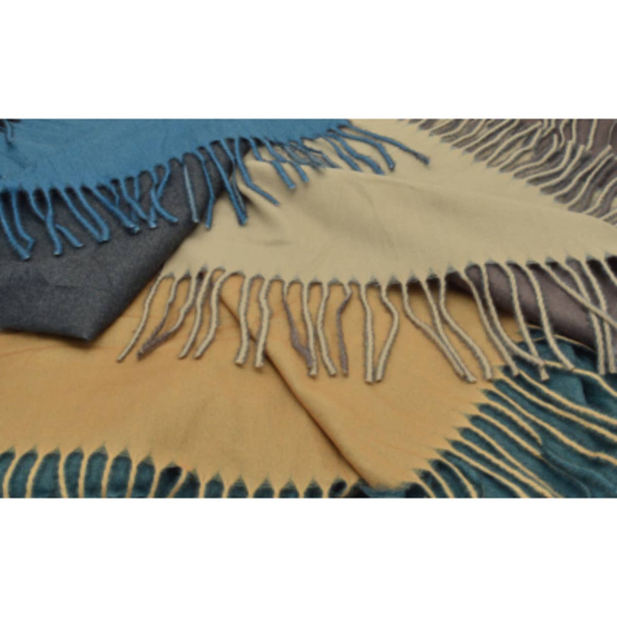 Miss Milly Limited - Blue Reversible Scarf