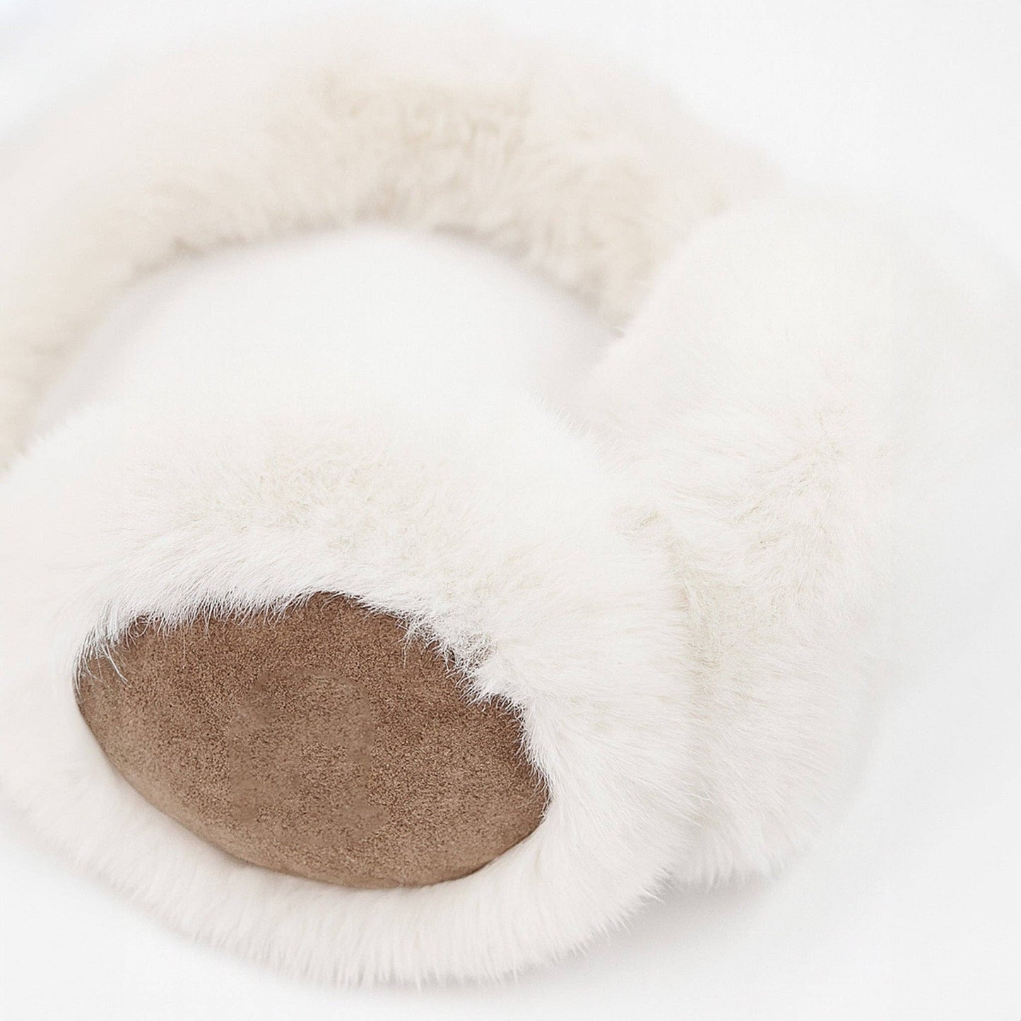 Sarta Accessories - Ozzie Tan Faux Fur Earmuffs: One-size
