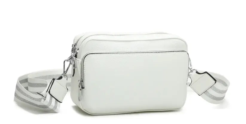 Strathurie - Crossbody Bag with Canvas Strap Rose Violet 0925