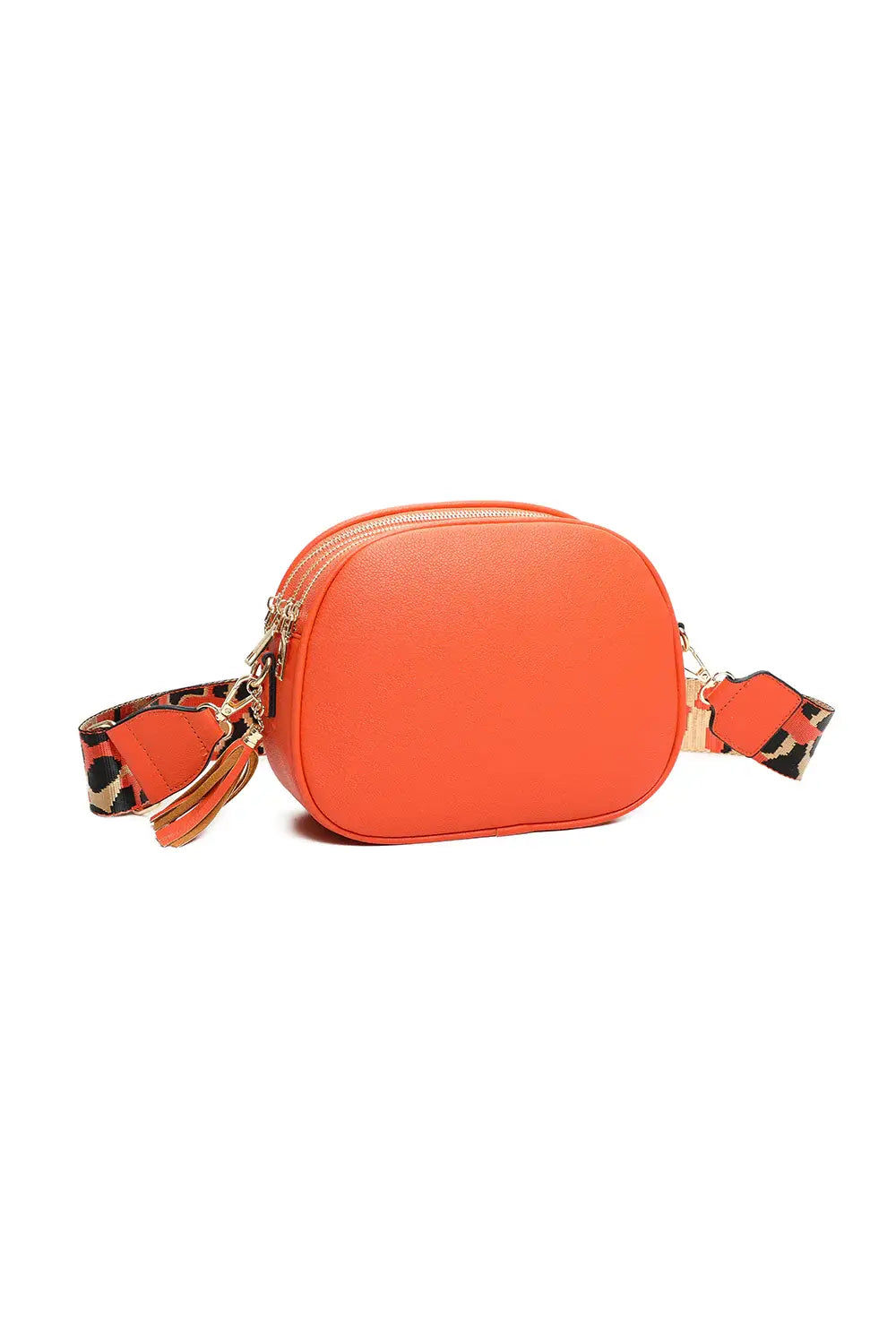 Strathurie - PU Camera Bag 3 Zip 706-S Orange