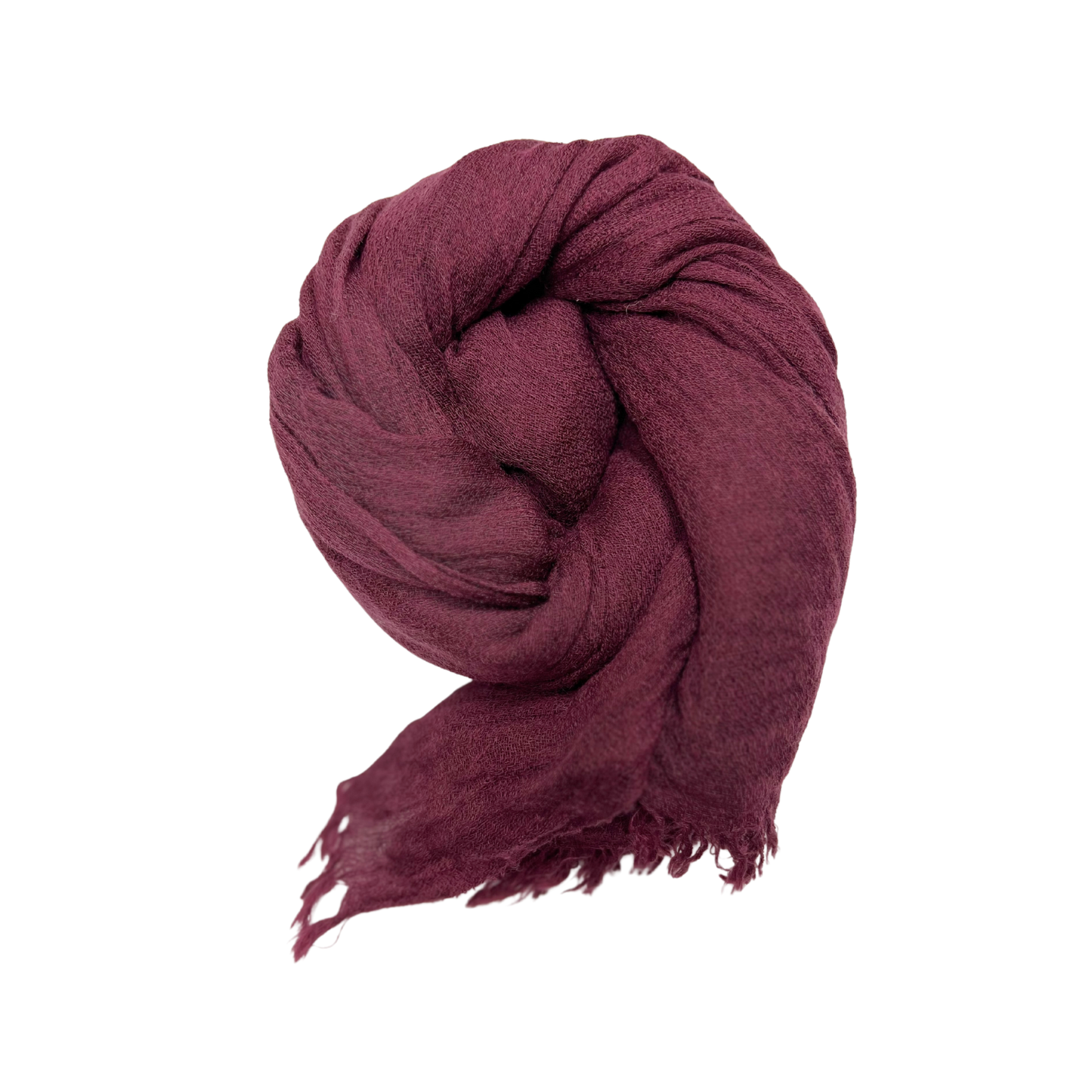 Lili Scarves - Plain Soft Bamboo Scarf: Fuchia
