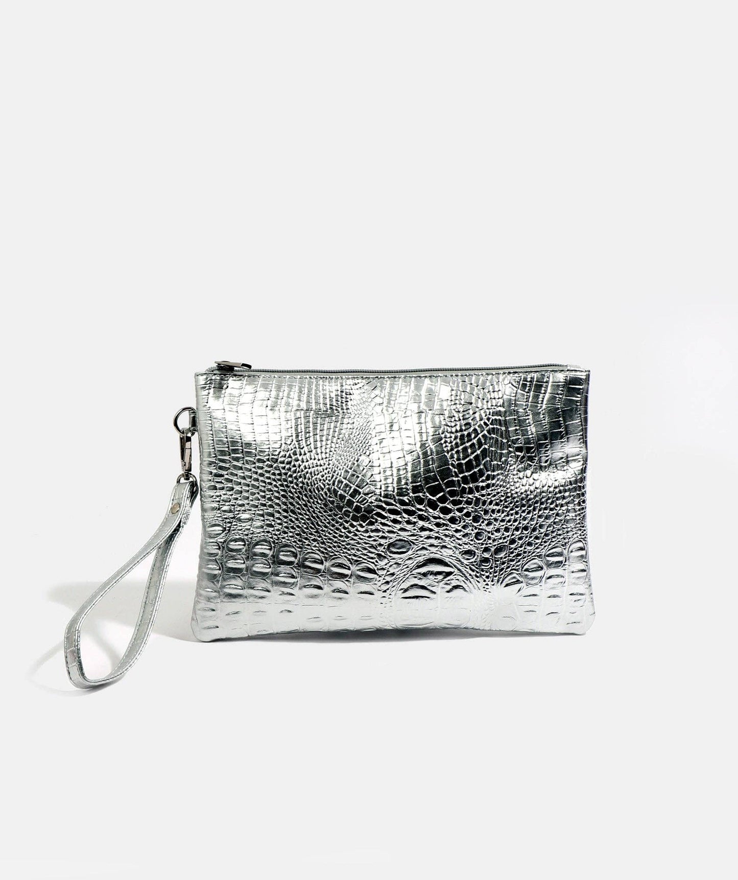 Pia Rossini Ltd - Reagan Clutch Bag - Silver