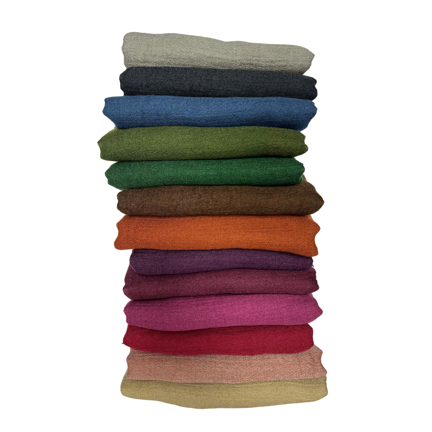 Lili Scarves - Plain Soft Bamboo Scarf: Beige