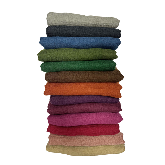 Lili Scarves - Plain Soft Bamboo Scarf: Black