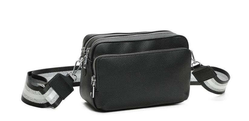 Strathurie - Crossbody Bag with Canvas Strap Blue Bell 0925