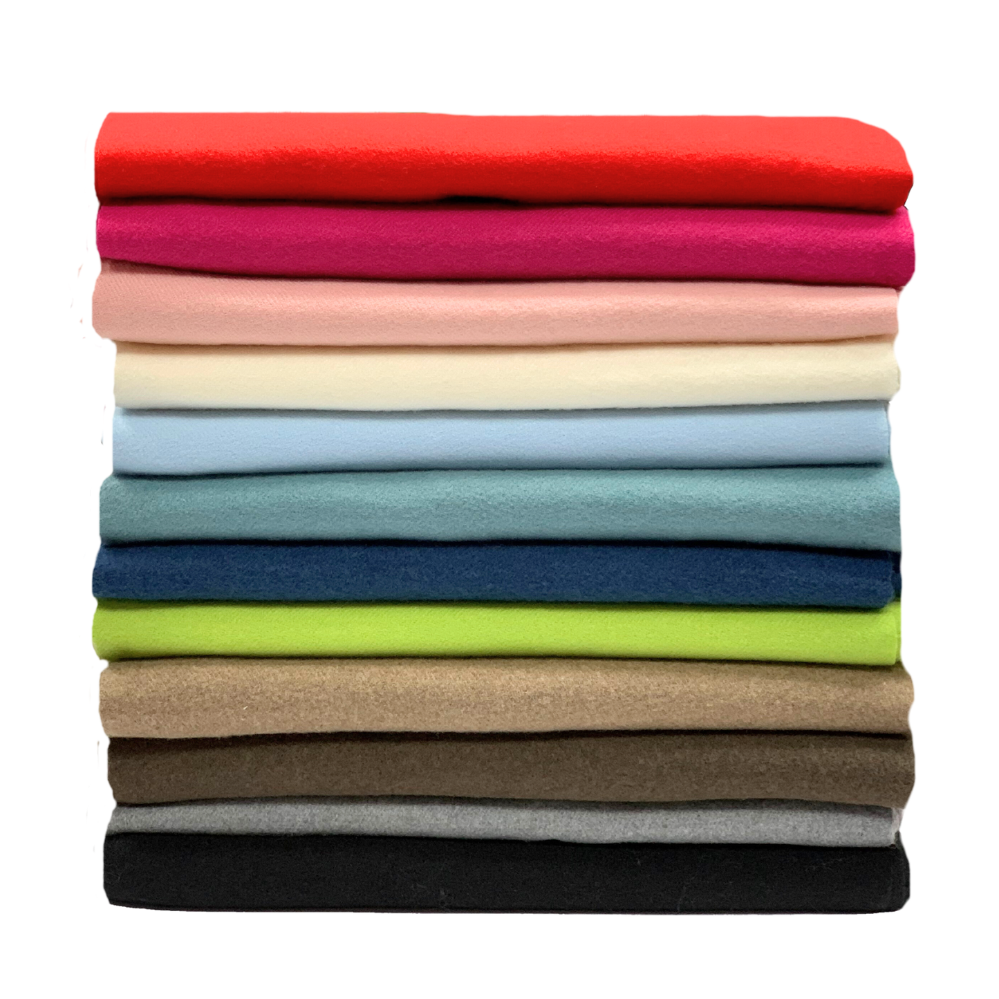 Lili Scarves - Classic Plain Cashmere Blend Scarf with Tassels: Fusia