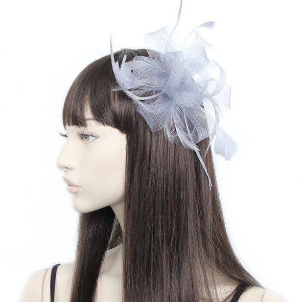 Inca UK - Style Grace. Looped Net Fascinator On A Comb