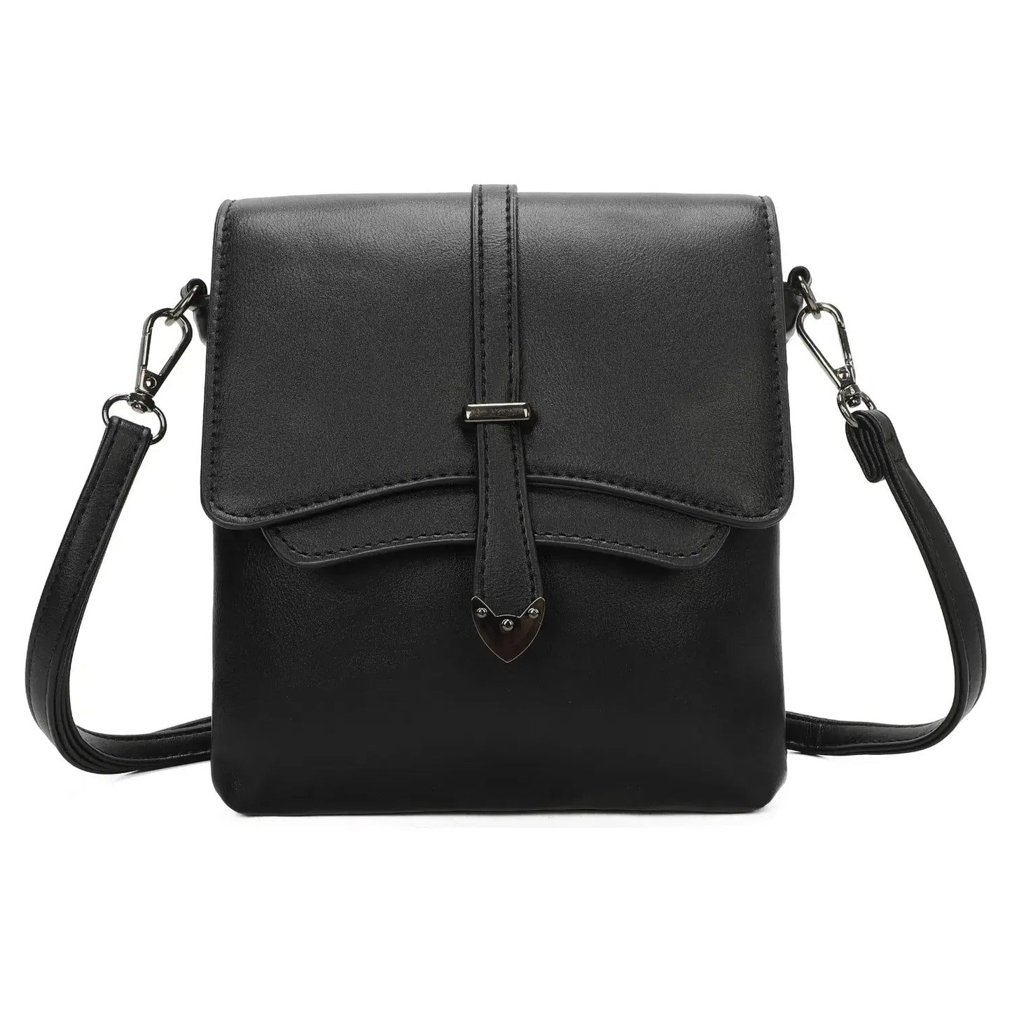 Superbia - Small 3 Compartment Retro Cross Body Bag Shoulder Bag-9129: Pink