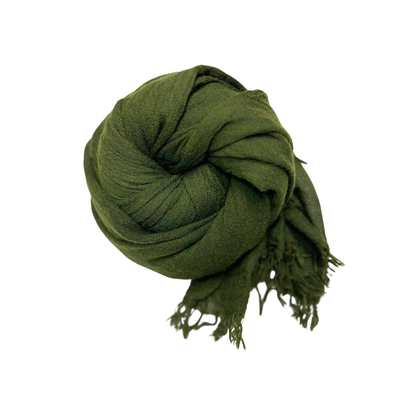 Lili Scarves - Plain Soft Bamboo Scarf: Brown