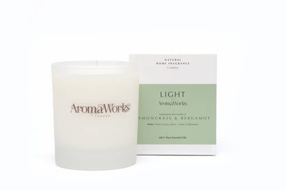 Wax Lyrical UK - Aromaworks Light Candle, 30cl: Spearmint & Lime