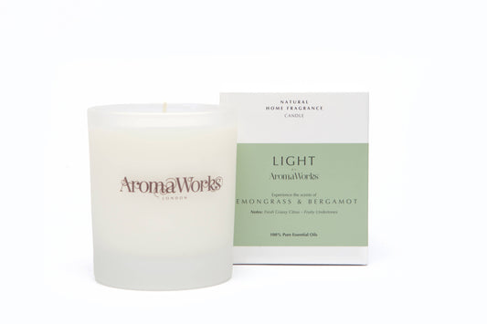 Wax Lyrical UK - Aromaworks Light Candle, 30cl: Spearmint & Lime