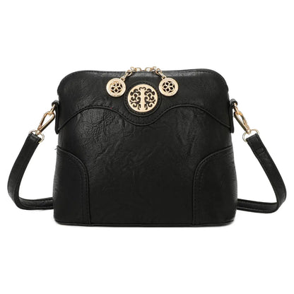 Superbia - Small Square Cross Body Bag Shoulder Bag -9122: White