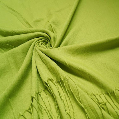 Lili Scarves - Plain Light Pashmina Large Scarf - 20 Colours: Black