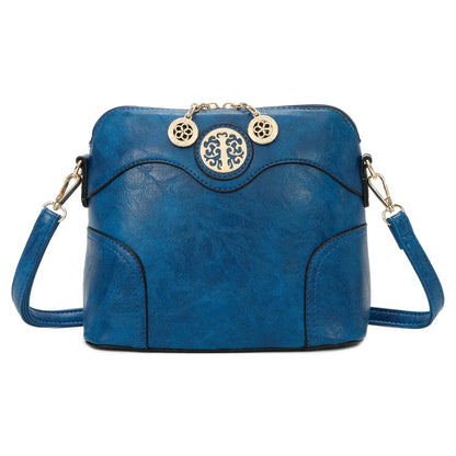 Superbia - Small Square Cross Body Bag Shoulder Bag -9122: White