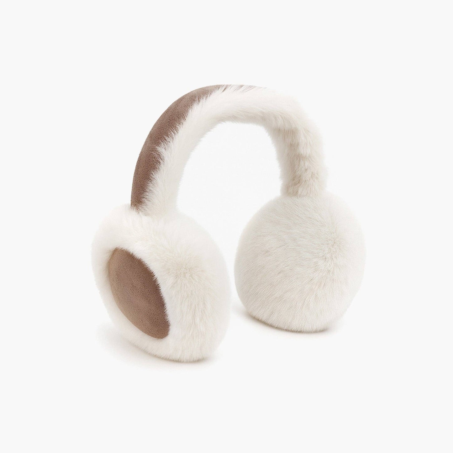 Sarta Accessories - Ozzie Tan Faux Fur Earmuffs: One-size