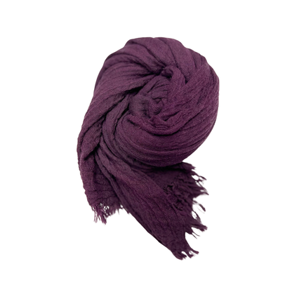 Lili Scarves - Plain Soft Bamboo Scarf: Beige