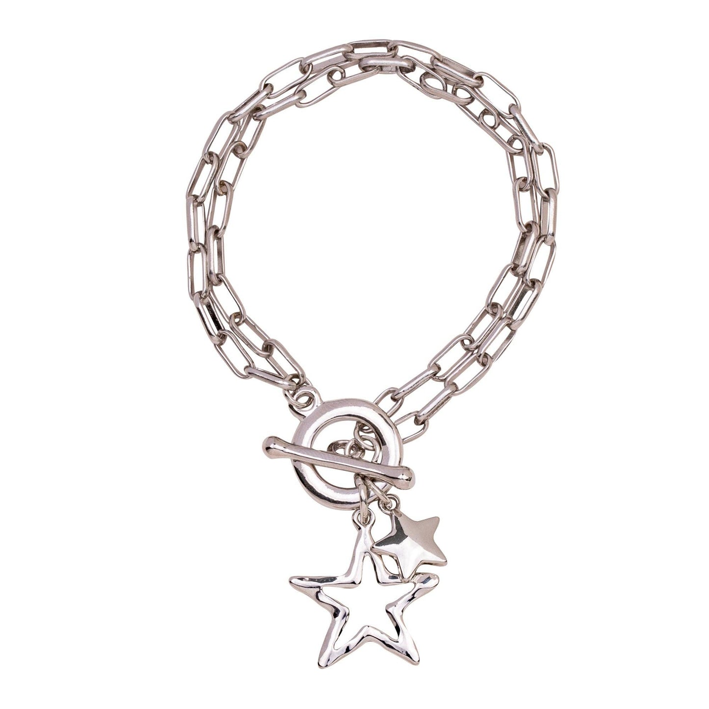 D&X Ltd - Eternal Star T-bar Bracelet: Gold