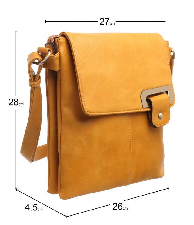 Bessie London - CLASSIC BESSIE TRAVEL CROSSBODY: BLACK