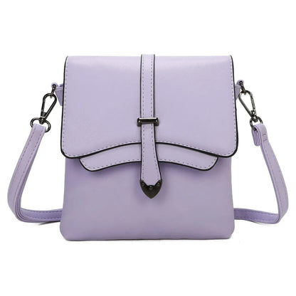 Superbia - Small 3 Compartment Retro Cross Body Bag Shoulder Bag-9129: Cream