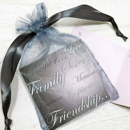 Lovethelinks Ltd - Teardrop Necklace: No Thank You / Rose Gold