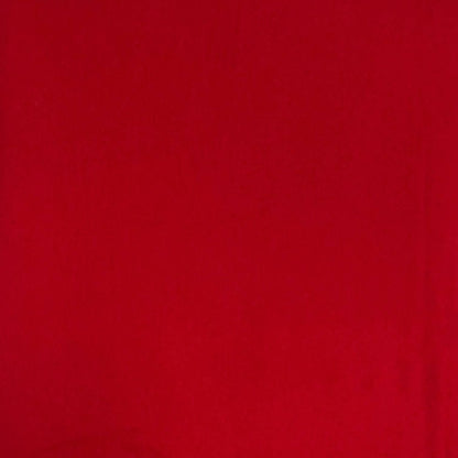 London Scarves - Classic Plain wool Blend with Tassels  300 gr + : Red