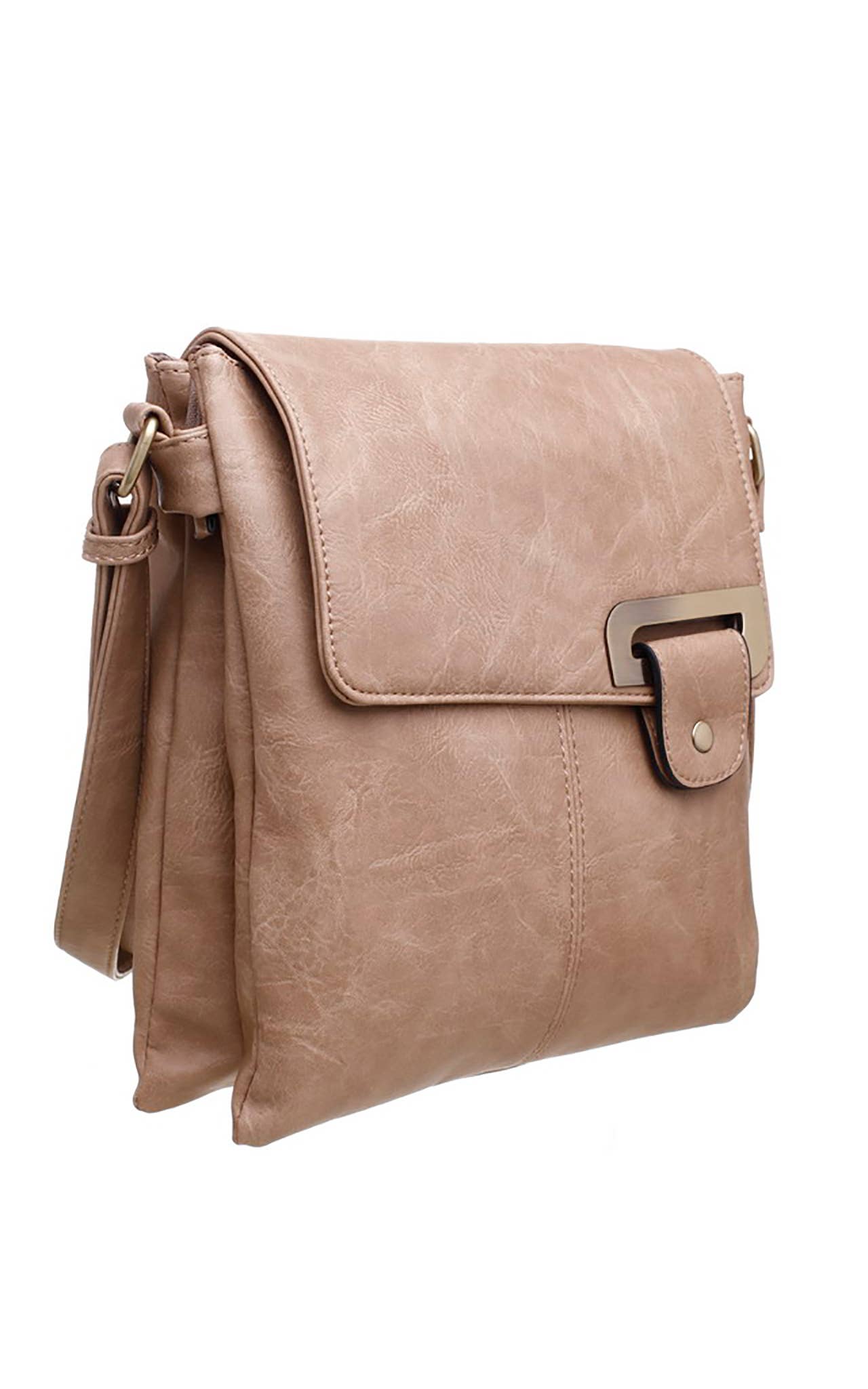Bessie London - CLASSIC BESSIE TRAVEL CROSSBODY: TAN