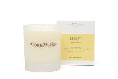 Wax Lyrical UK - Aromaworks Light Candle, 30cl: Spearmint & Lime