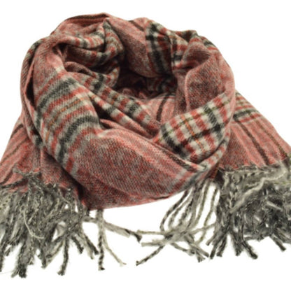 Miss Milly Limited - Red Striped Scarf