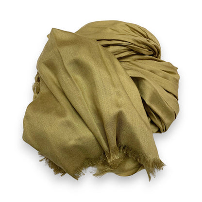 Lili Scarves - Pure Modal Plain Scarf - 27 Colours: Dark Green