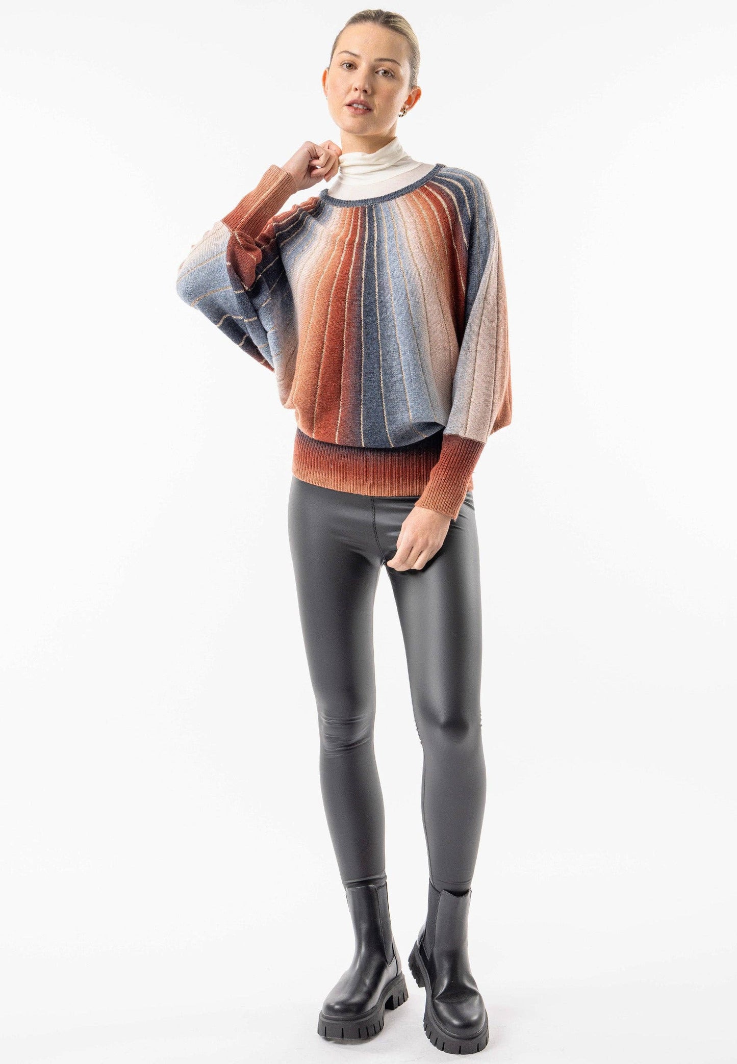 ANGELEYE - Californian Batwing Knit Jumper: California / M