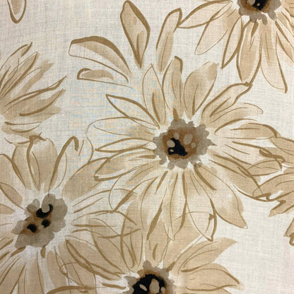 Lili Scarves - Big Daisy Print Scarf: Green