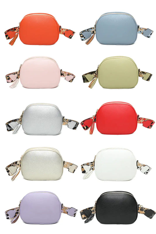 Strathurie - PU Camera Bag 3 Zip 706-S Orange