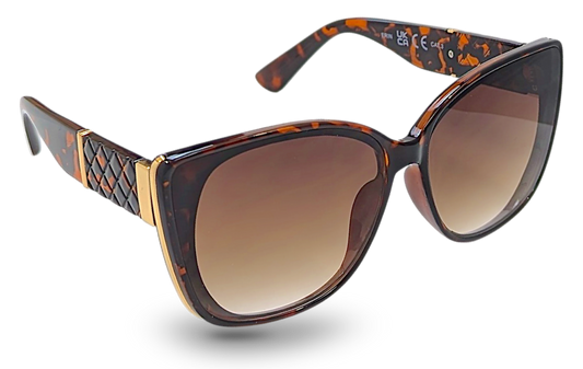 EyeLevel - Erin - Young Fashion Sunglasses - 2 Styles: Brown With a Graded Lens Single Item