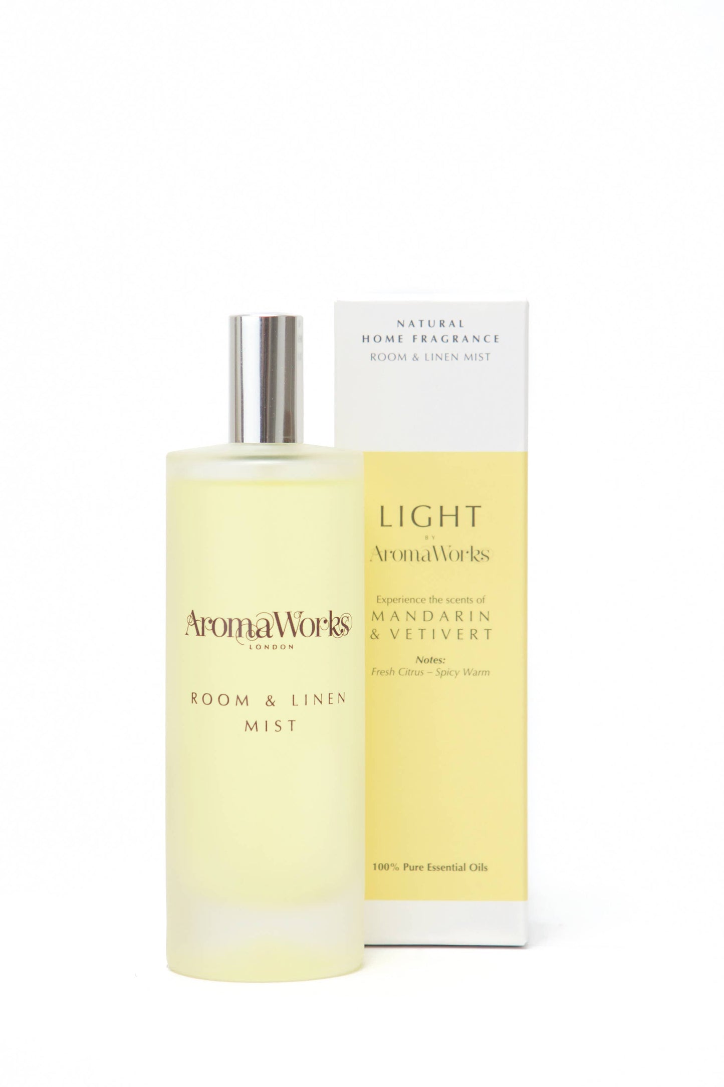 Wax Lyrical UK - Aromaworks Light Room & Linen Mist, 100ml: Spearmint & Lime