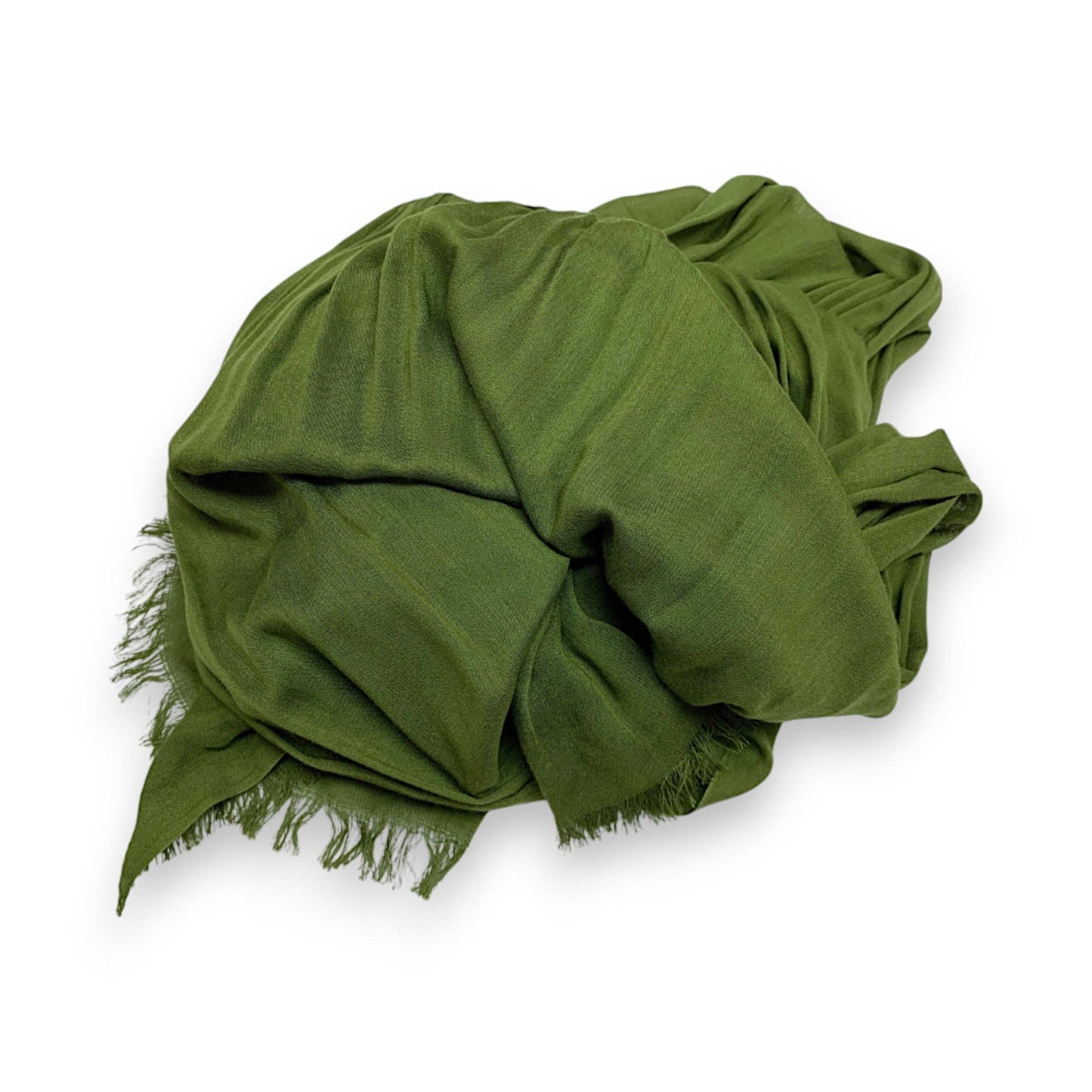 Lili Scarves - Pure Modal Plain Scarf - 27 Colours: Burgundy