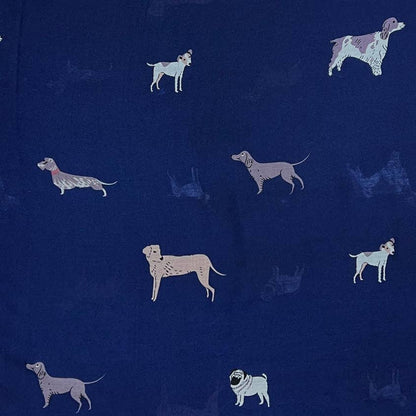 Lili Scarves - Dog Print Scarf: Mocca