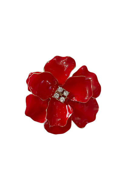 Fashion Scarf World - Poppy Magnetic Clasp Brooch: Poppy