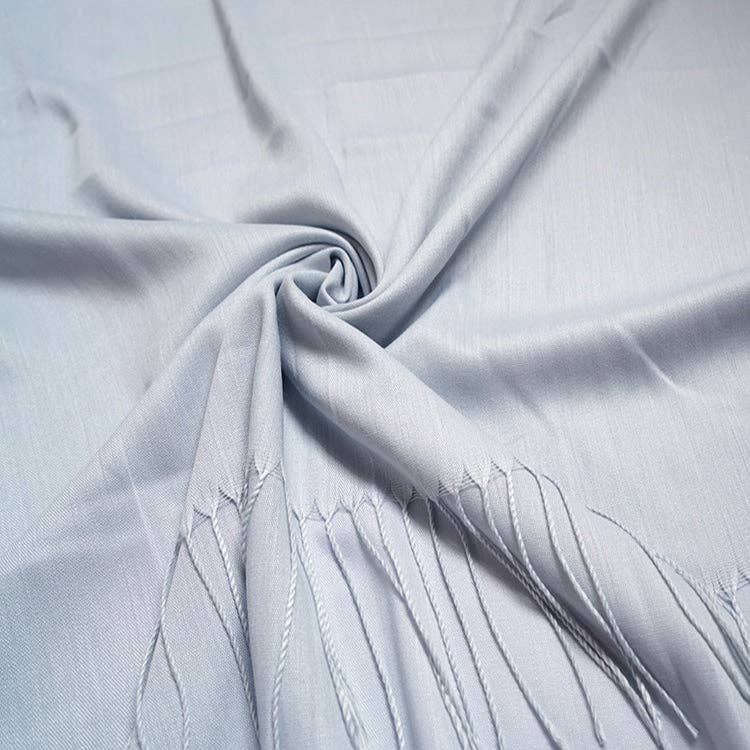 Lili Scarves - Plain Light Pashmina Large Scarf - 20 Colours: Black