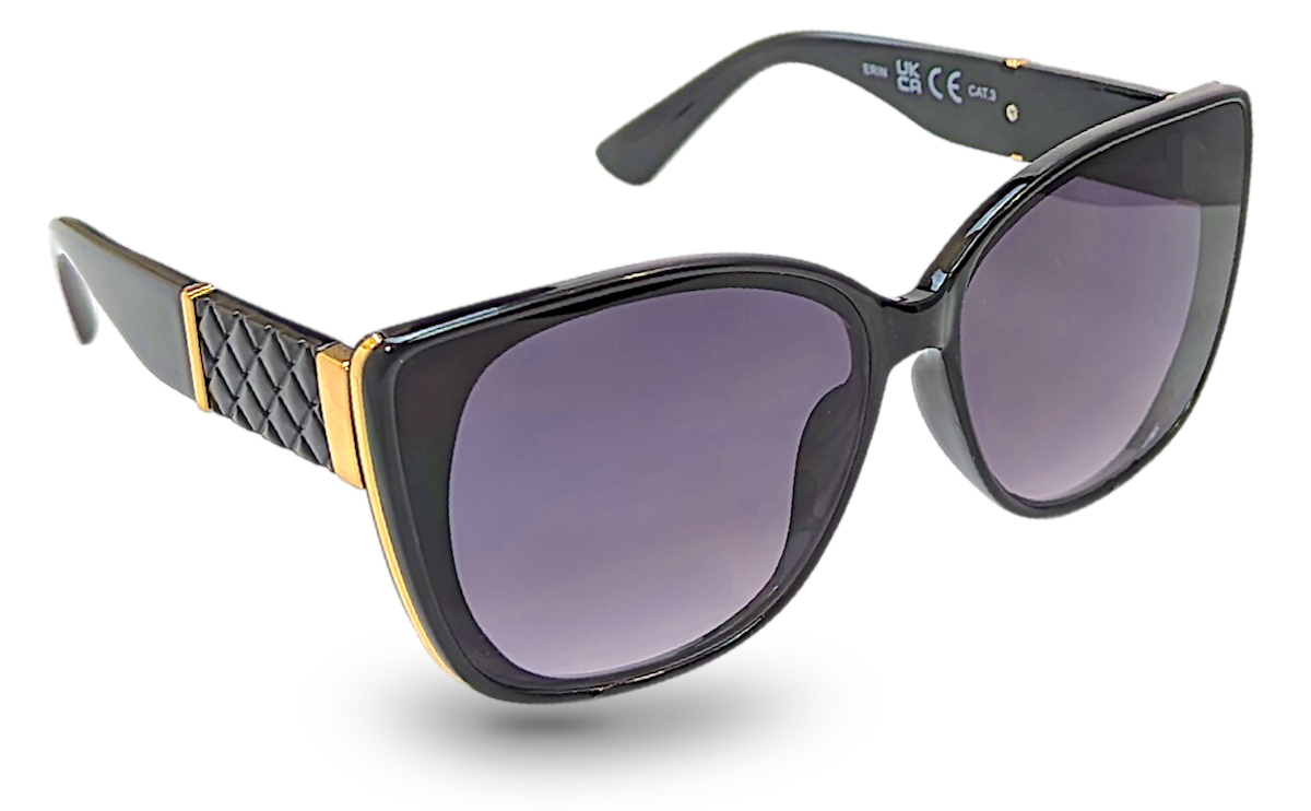 EyeLevel - Erin - Young Fashion Sunglasses - 2 Styles: Brown With a Graded Lens Single Item