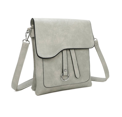 Superbia - Superbia Medium Size 3 Compartment Cross Body  Shoulder Bag: Green