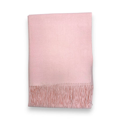 Lili Scarves - Premium Wool Blend Winter Scarf: Red