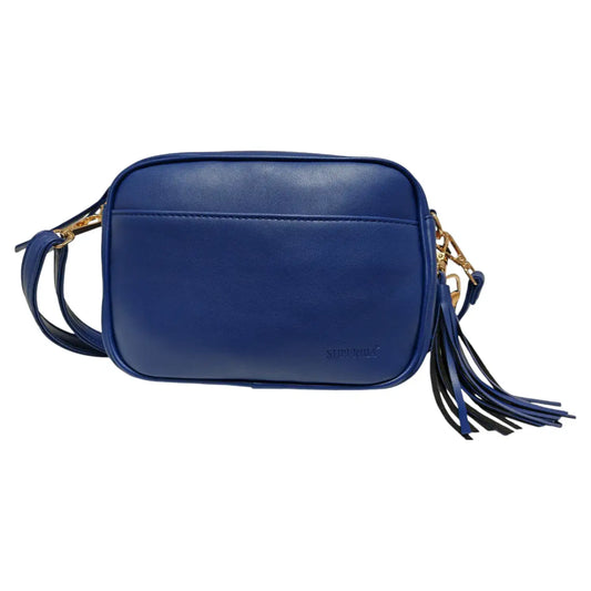 Soft Pu Camera Bag Cross Body Bag with Front Pocket Royal