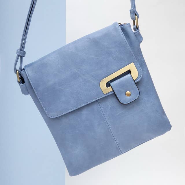 Bessie London - CLASSIC BESSIE TRAVEL CROSSBODY: TAN