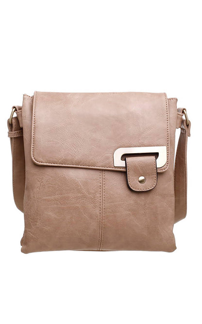 Bessie London - CLASSIC BESSIE TRAVEL CROSSBODY: TAN