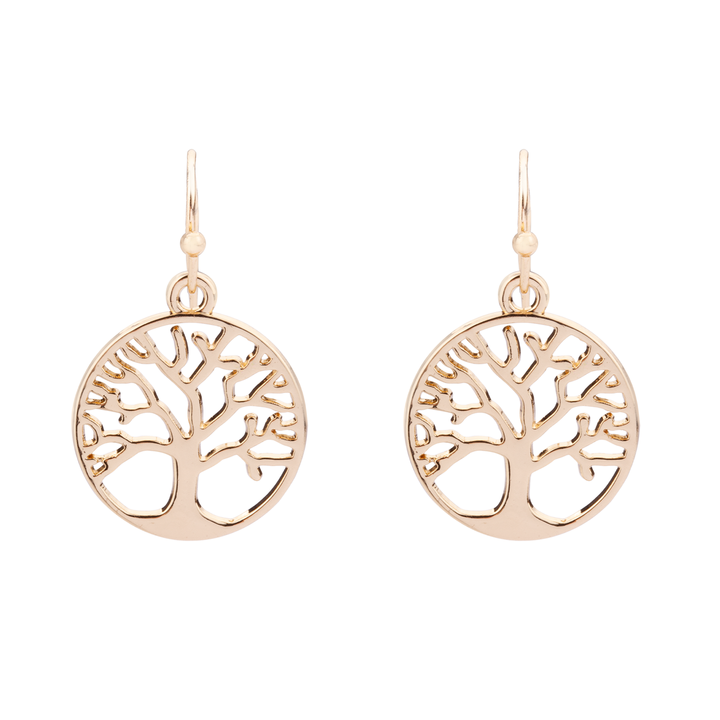 D&X Ltd - Eternal Hook Earrings: Gold