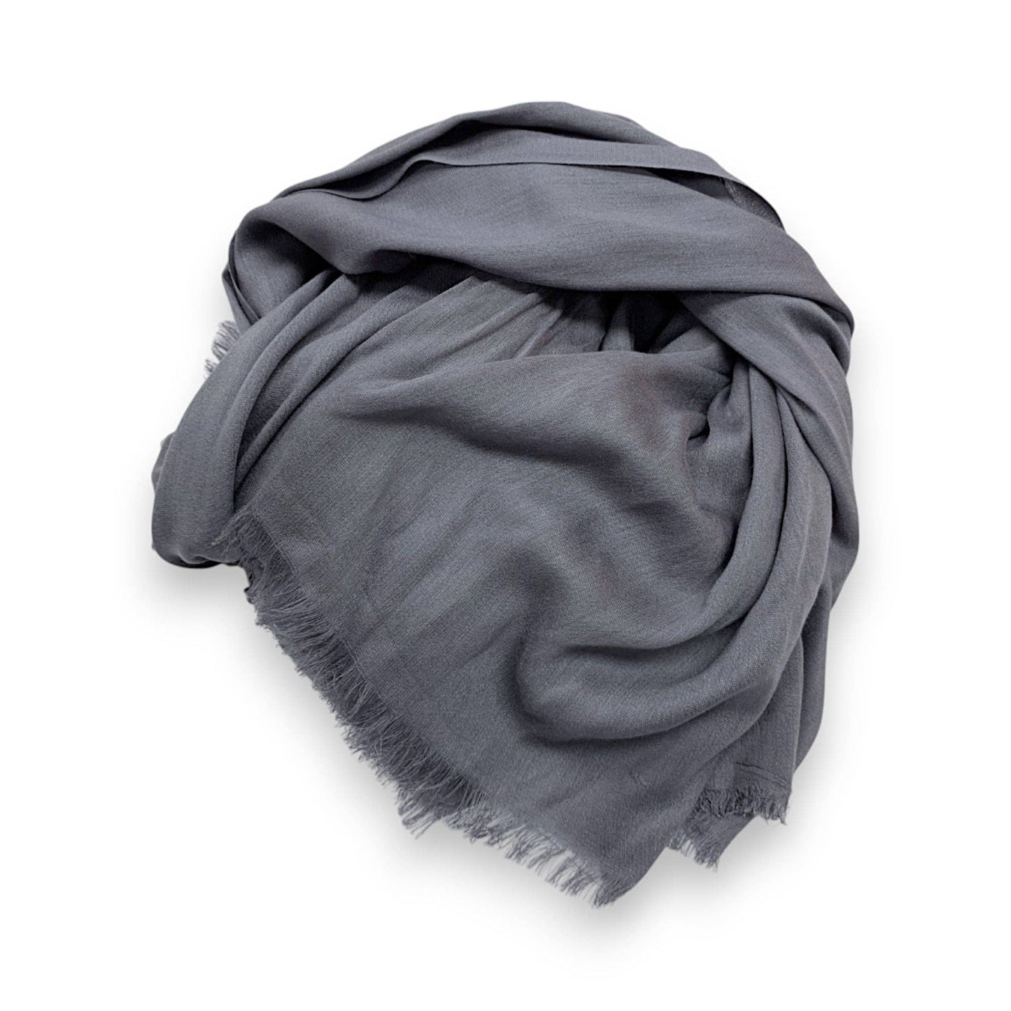Lili Scarves - Pure Modal Plain Scarf - 27 Colours: Dark Green