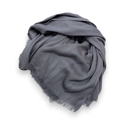 Lili Scarves - Pure Modal Plain Scarf - 27 Colours: Dark Green