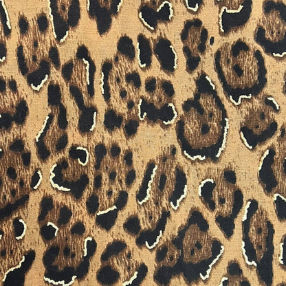 London Scarves - Classic leopard print scarf with golden flakes: Gray